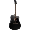 Martin Road Series DC-10E Modern Black Electro Acoustic Guitar with Gig Bag 11DC10EMODBLACK Martin Road Series DC-10E Modern Black Electro Acoustic Guitar with Gig Bag 11DC10EMODBLACK