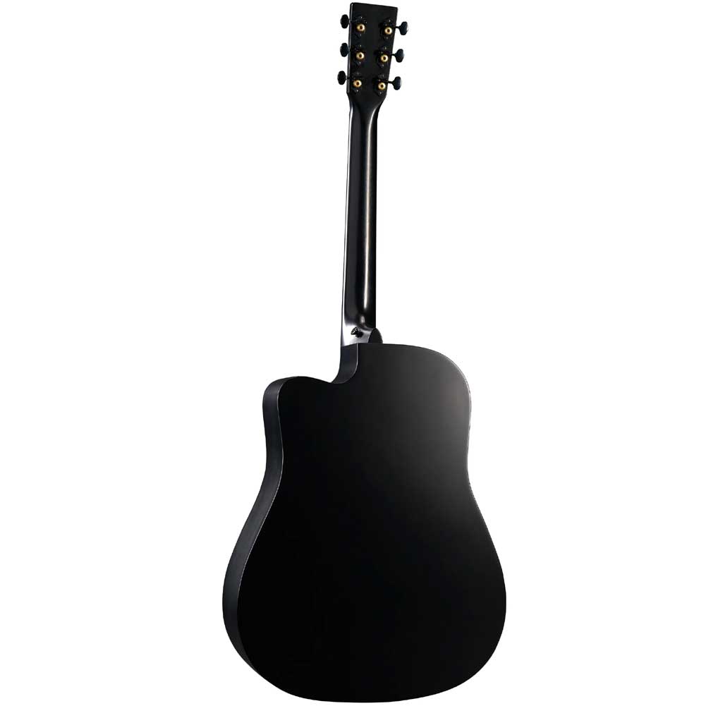 Martin Road Series DC-10E Modern Black Electro Acoustic Guitar with Gig Bag 11DC10EMODBLACK