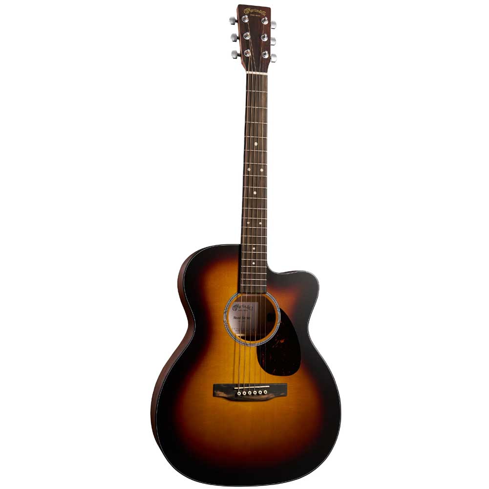 Martin Road Series OMC-10E 1935 Sunburst Modern Electro Acoustic Guitar with Gig Bag 11OMC10EMODBURST Martin Road Series OMC-10E 1935 Sunburst Modern Electro Acoustic Guitar with Gig Bag 11OMC10EMODBURST