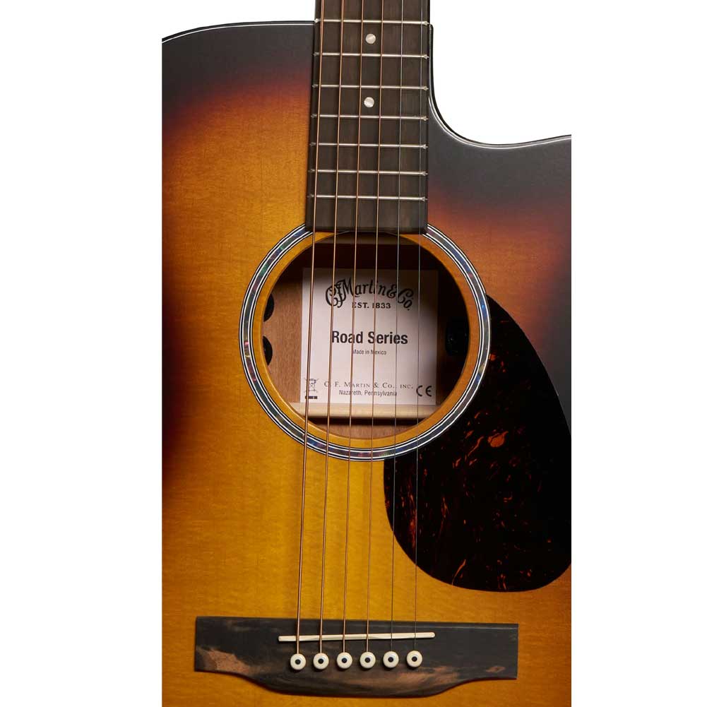 Martin Road Series OMC-10E 1935 Sunburst Modern Electro Acoustic Guitar with Gig Bag 11OMC10EMODBURST Martin Road Series OMC-10E 1935 Sunburst Modern Electro Acoustic Guitar with Gig Bag 11OMC10EMODBURST