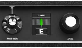 INTEGRATED COLOR DISPLAY WITH CHROMATIC TUNER