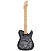 Fender Japanese Black Paisley Telecaster Limited Edition SS Maple Fingerboard with Gig Bag 5631102337 Fender Japanese Black Paisley Telecaster Limited Edition SS Maple Fingerboard with Gig Bag 5631102337