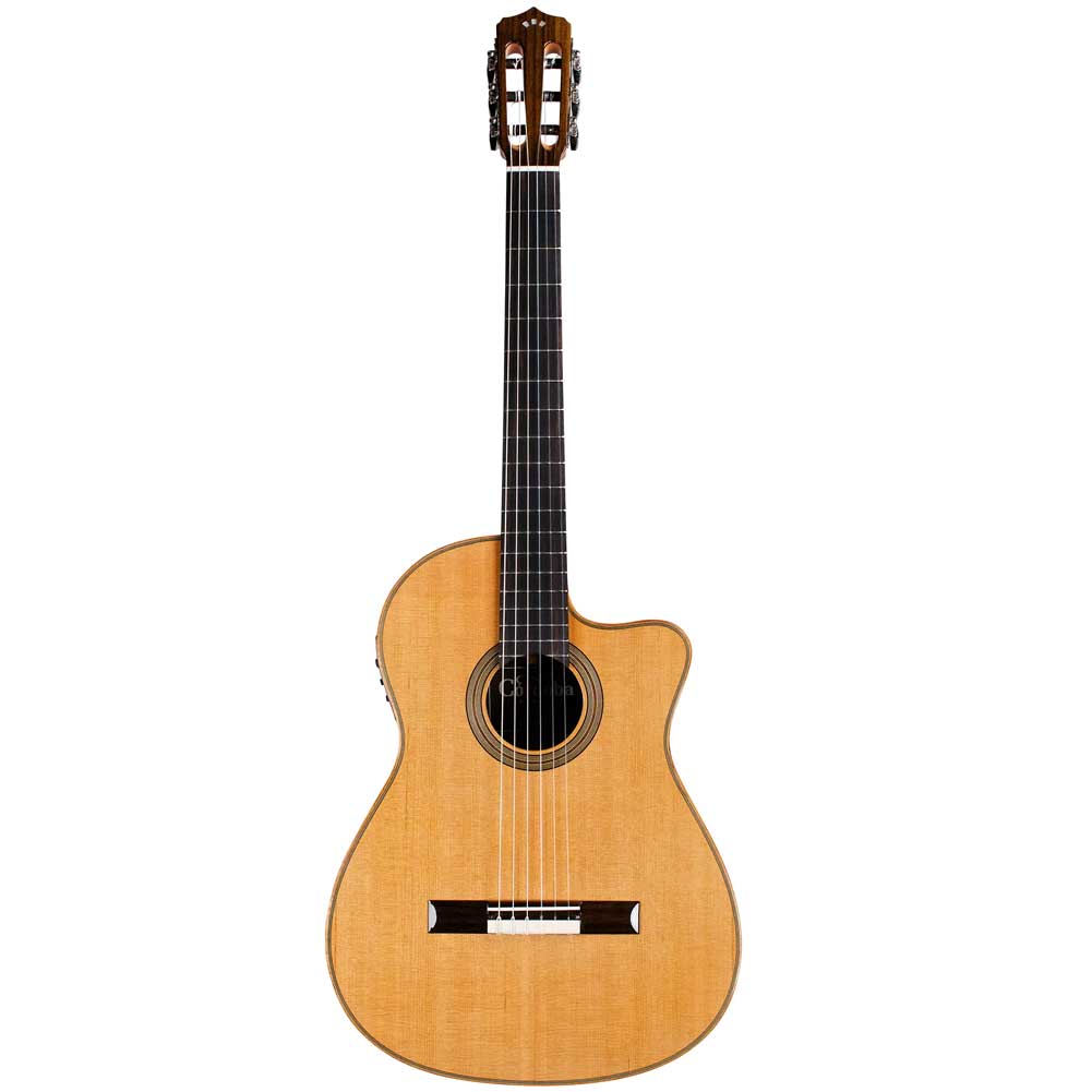 Cordoba Fusion Orchestra CE Crossover Nylon String Electro Acoustic Classical Guitar 99-750-0050