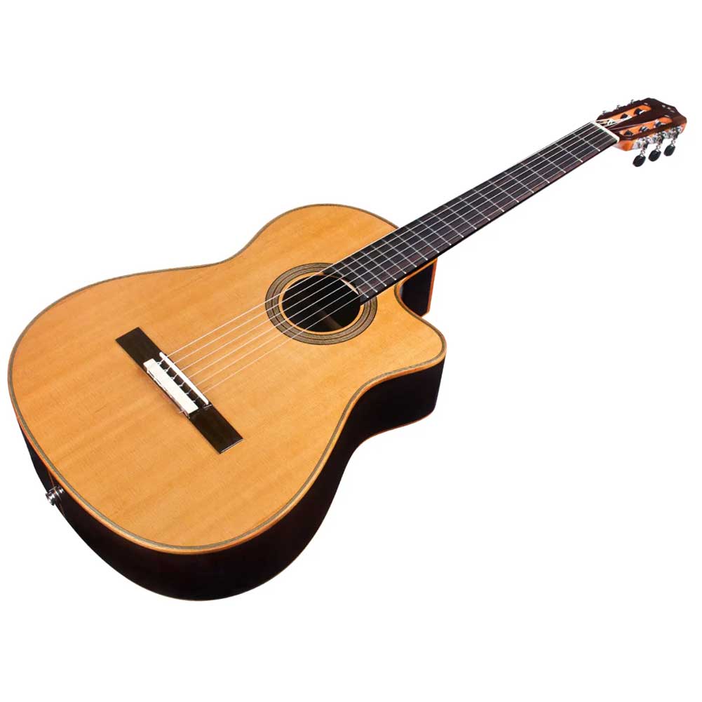Cordoba Fusion Orchestra CE Crossover Nylon String Electro Acoustic Classical Guitar 99-750-0050v