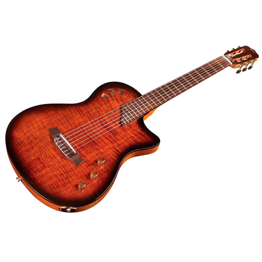 Cordoba Stage Crossover Edgeburst Nylon String Electro Acoustic Classical Guitar 99-750-0110
