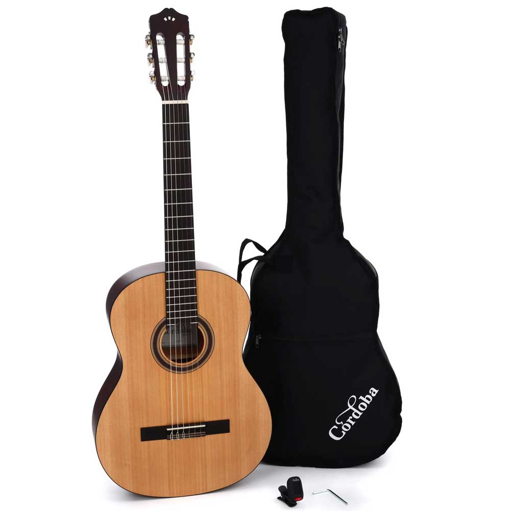 Cordoba CP100 Spruce Top Classical Guitar Pack Guitar Pack 99-751-0250