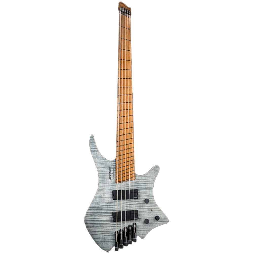 Strandberg Boden Bass Standard 5 Charcoal Headless Bass Guitar 5 String with Gig Bag BB5CT-23S-M-F-BK Strandberg Boden Bass Standard 5 Charcoal Headless Bass Guitar 5 String with Gig Bag BB5CT-23S-M-F-BK