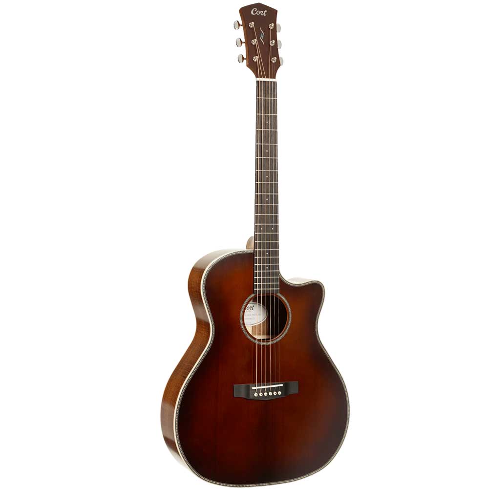 Cort ES-GA4 Special BRSG Essence Series Fishman S-core Electro Acoustic Guitar with Gig Bag