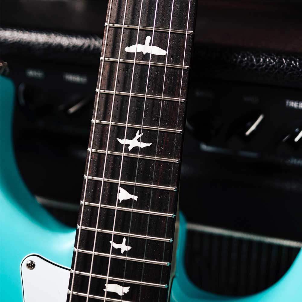 PRS Silver Sky Wild Blue John Mayer Limited Edition Electric Guitar with Premium Gig Bag