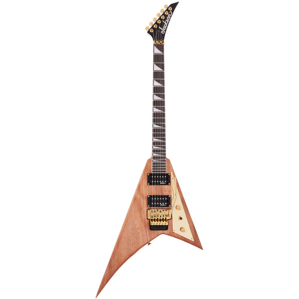 Fender Jackson JS32 Rhoads MAH Amaranth Fingerboard HH Electric Guitar 6 String with Gig Bag Natural Gold 2919804557