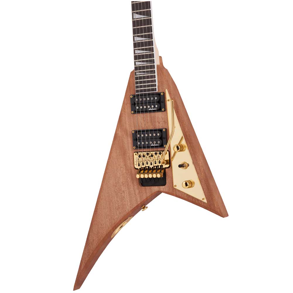 Fender Jackson JS32 Rhoads MAH Amaranth Fingerboard HH Electric Guitar 6 String with Gig Bag Natural Gold 2919804557