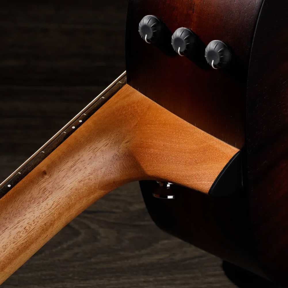 Taylor GS Mini-e Koa Plus ES-B electronics Electro Acoustic Guitar with structured gig bag