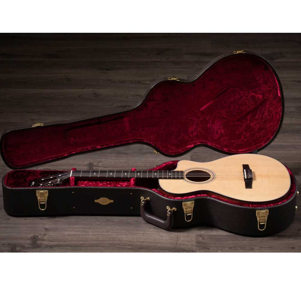 Taylor 312ce-N Natural Grand Concert Cutaway ES-N pickup Nylon Electro Acoustic Guitar with hardshell case Taylor 312ce-N Natural Grand Concert Cutaway ES-N pickup Nylon Electro Acoustic Guitar with hardshell case