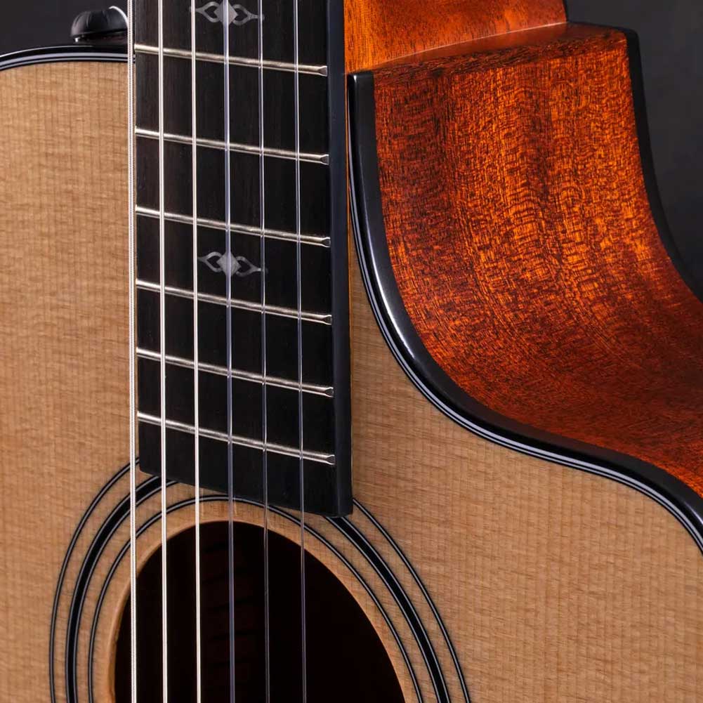 Taylor 312ce-N Natural Grand Concert Cutaway ES-N pickup Nylon Electro Acoustic Guitar with hardshell case Taylor 312ce-N Natural Grand Concert Cutaway ES-N pickup Nylon Electro Acoustic Guitar with hardshell case
