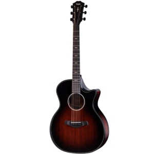 Taylor Next Generation Builder's Edition 324ce Grand Auditorium Shaded Edgeburst Claria Acoustic Pickup System Electro Acoustic Guitar with hardshell case