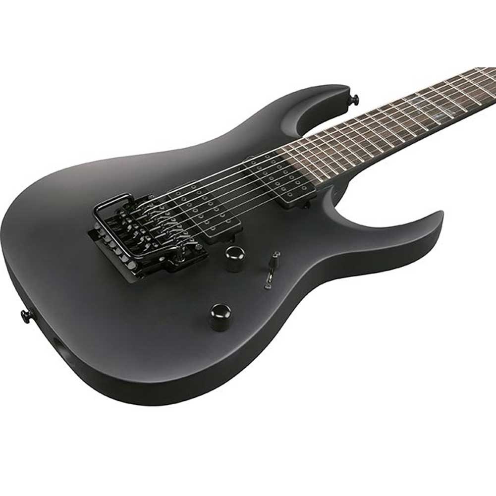 Ibanez K7YIN James "Munky" Shaffer Matte Black Signature Series 7-string Electric Guitar with Gig Bag