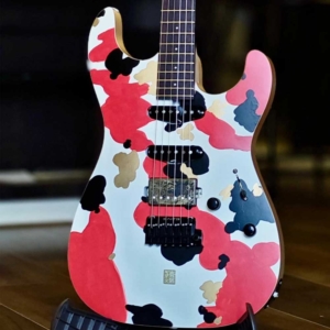 SAITO S Series S-622 HSS Nishikigoi with Black Hardware Indian Rosewood Fingerboard with Premium Saito Gigbag