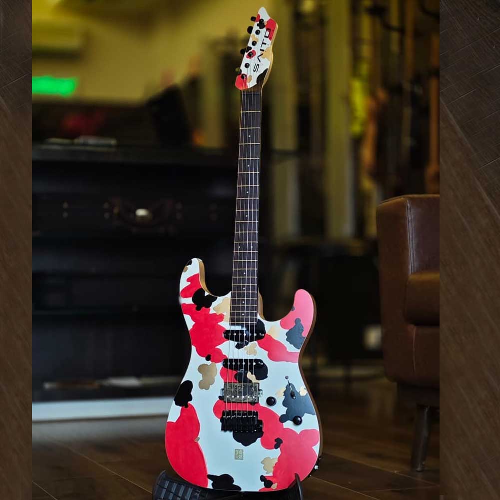 SAITO S Series S-622 HSS Nishikigoi with Black Hardware Indian Rosewood Fingerboard with Premium Saito Gigbag SAITO S Series S-622 HSS Nishikigoi with Black Hardware Indian Rosewood Fingerboard with Premium Saito Gigbag