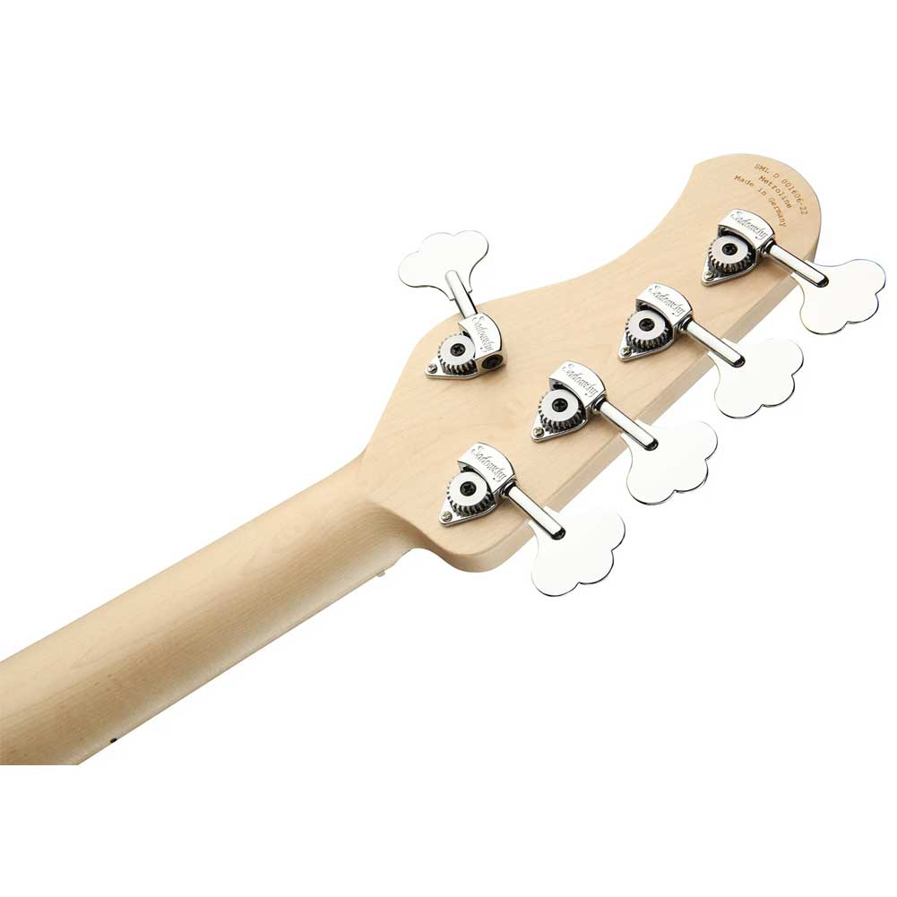 Sadowsky MetroLine 21-Fret Hybrid P/J Bass Swamp Ash Body SML21HP5 49 Series High Polish Maple Fingerboard 5-String bass Neck Sadowsky MetroLine 21-Fret Hybrid P/J Bass Swamp Ash Body SML21HP5 49 Series High Polish Maple Fingerboard 5-String bass Neck