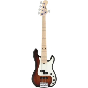 Sadowsky MetroLine 21-Fret Hybrid P/J Bass Swamp Ash Body SML21HP5 49 Series Almond Sunburst Transparent Satin High Polish Maple Fingerboard 5-String bass with Sadowsky PortaBagSadowsky MetroLine 21-Fret Hybrid P/J Bass Swamp Ash Body SML21HP5 49 Series Almond Sunburst Transparent Satin High Polish Maple Fingerboard 5-String bass with Sadowsky PortaBag