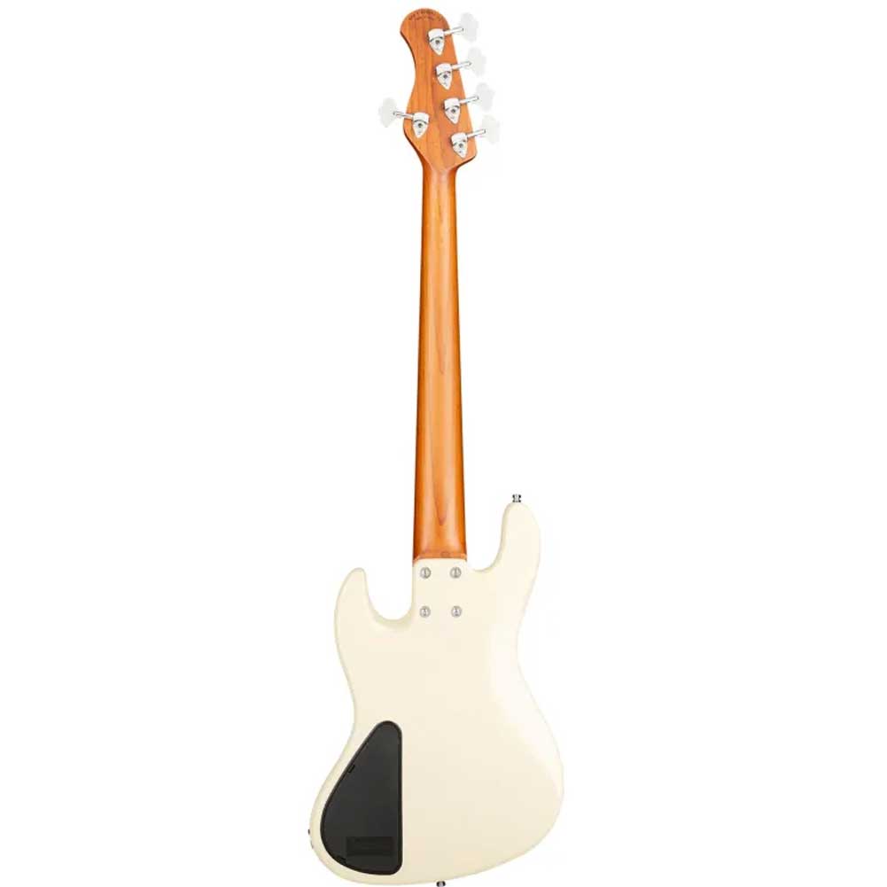 Sadowsky MetroExpress 21-Fret Vintage J/J Bass SMX21VJ5-28M Olympic White High Polish Series Roasted Maple Fingerboard 5-String bass with Sadowsky PortaBag Sadowsky MetroExpress 21-Fret Vintage J/J Bass SMX21VJ5-28M Olympic White High Polish Series Roasted Maple Fingerboard 5-String bass with Sadowsky PortaBag