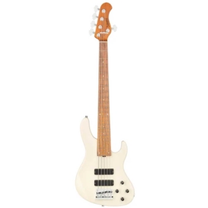 Sadowsky MetroExpress 24-Fret Modern Bass SMX24MS5 28R Olympic White Series Morado Fingerboard 5-String bass with Sadowsky PortaBag