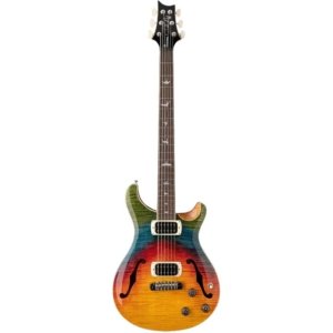PRS SE Ed Sheeran Hollowbody I Piezo Baritone ES2F7RIN1 Kaleidoscope 1172321E series Electric Guitar with Gig Bag