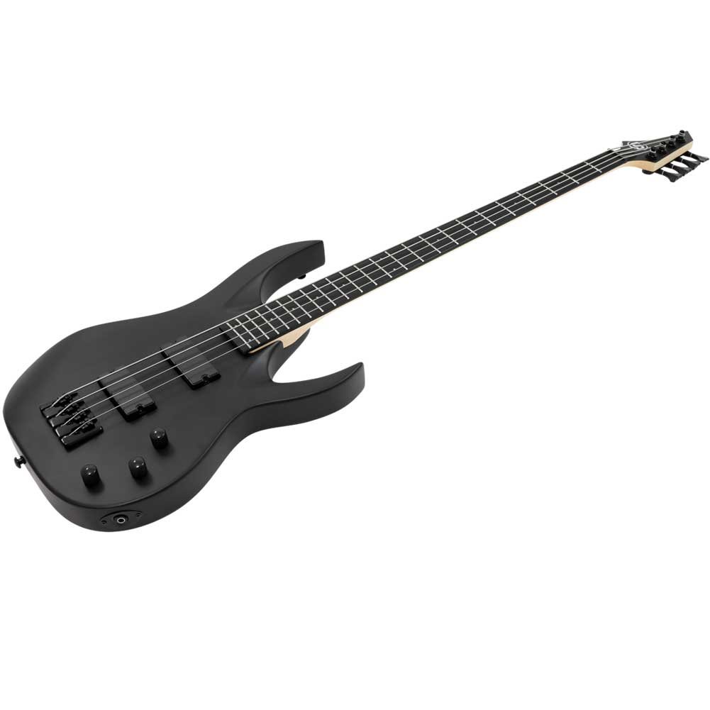 Solar AB4.4C S by Solar Carbon Black Matte Bass Guitar 4 String Solar AB4.4C S by Solar Carbon Black Matte Bass Guitar 4 String
