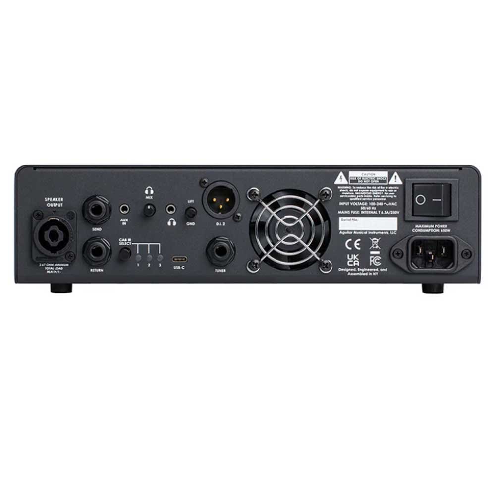 Aguilar AG500V2 Gen 2 500-watt Bass Amplifier Head AG500V2230Cv