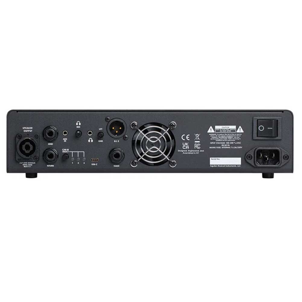 Aguilar AG700V2 Gen 2 700-watt Bass Amplifier Head AG700V2230C Aguilar AG700V2 Gen 2 700-watt Bass Amplifier Head AG700V2230C