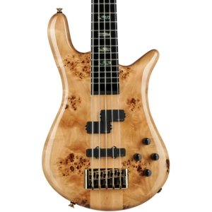 Spector Euro CST EURO5CSTNAT Natural Gloss Variant 5 String Bass Guitar with Gigbag