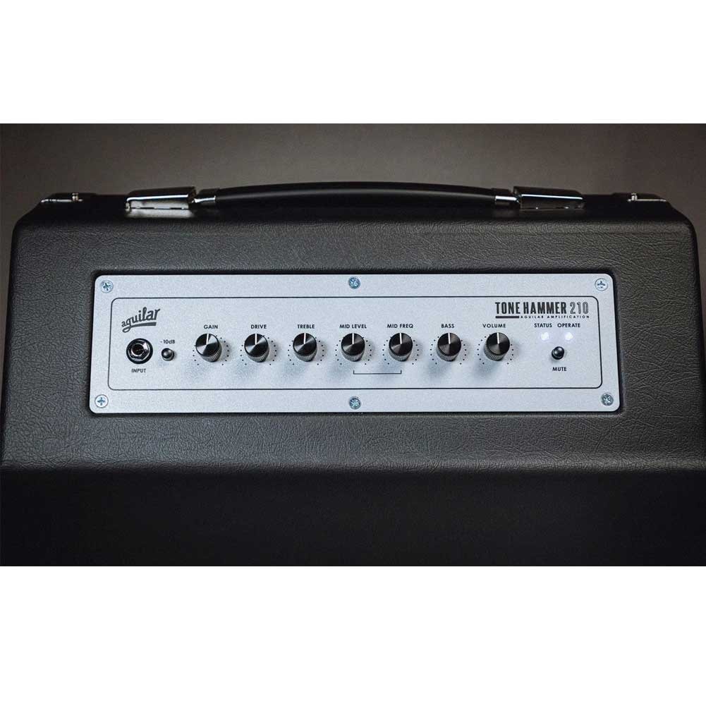 Aguilar Tone Hammer 210 300-watt, 2 x 10-inch Bass Combo Amplifier TH210COMBO-C Aguilar Tone Hammer 210 300-watt, 2 x 10-inch Bass Combo Amplifier TH210COMBO-C