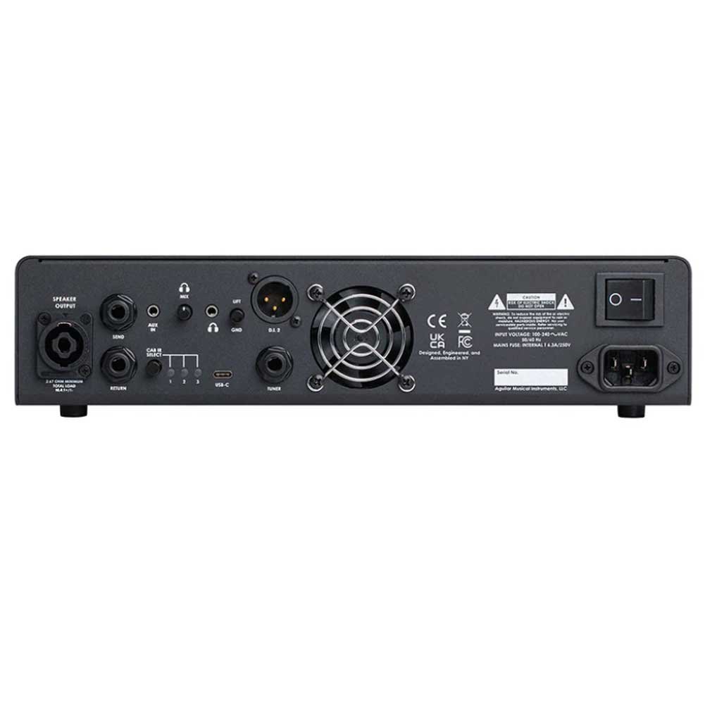 Aguilar TH700V2 Tone Hammer Gen 2 700-watt Bass Amplifier Head TH700V2230C Aguilar TH700V2 Tone Hammer Gen 2 700-watt Bass Amplifier Head TH700V2230C