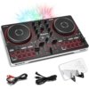 Numark Party Mix III Bluetooth DJ Controller with Built-in Lights | Beat Assist, Smart Fader, 16 Pads, 2 Deck DJ Mixer, Stems Control, USB-C, Serato DJ Lite and Algoriddim djay Included Numark Party Mix III Bluetooth DJ Controller with Built-in Lights | Beat Assist, Smart Fader, 16 Pads, 2 Deck DJ Mixer, Stems Control, USB-C, Serato DJ Lite and Algoriddim djay Included