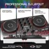Numark Party Mix III Bluetooth DJ Controller with Built-in Lights | Beat Assist, Smart Fader, 16 Pads, 2 Deck DJ Mixer, Stems Control, USB-C, Serato DJ Lite and Algoriddim djay Included Numark Party Mix III Bluetooth DJ Controller with Built-in Lights | Beat Assist, Smart Fader, 16 Pads, 2 Deck DJ Mixer, Stems Control, USB-C, Serato DJ Lite and Algoriddim djay Included