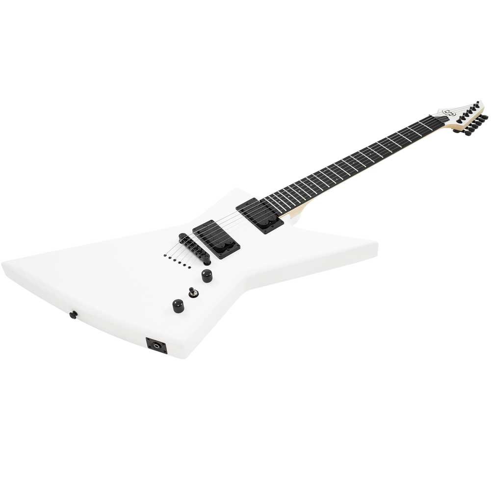 Solar EB4.6W S by Solar White Matte 6 String Electric Guitar Solar EB4.6W S by Solar White Matte 6 String Electric Guitar