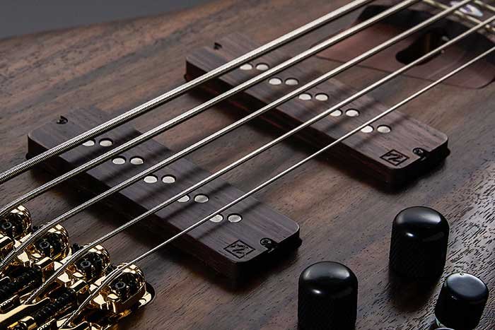 Nordstrand™ Big Single pickups with wood cover