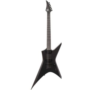 Solar XB4.6C S by Solar Carbon Black Matte 6 String Electric Guitar