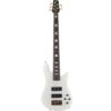 Spector Icon NS-5 ICONNS5B WH Bolt-On 5-string Bass Guitar with Gig Bag