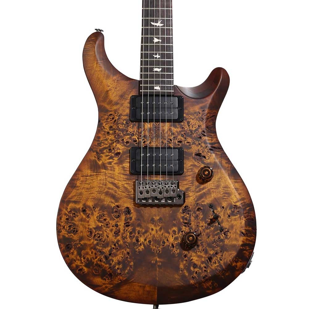 PRS S2 Custom 24 Wood Library Select Limited Poplar Burl Black Gold Burst PRS S2 Custom 24 Wood Library Select Limited Poplar Burl Black Gold Burst