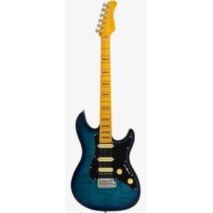 Sire Larry Carlton S7 FM TBS HSS New Gen Series Maple Fretboard Electric Guitar with Gig Bag