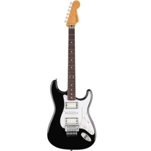 Fender Artist Dave Murray Signature Series Limited Edition 50th Anniversary Stratocaster Rosewood Fingerboard HSH with Deluxe Gig Bag Black 0141010306