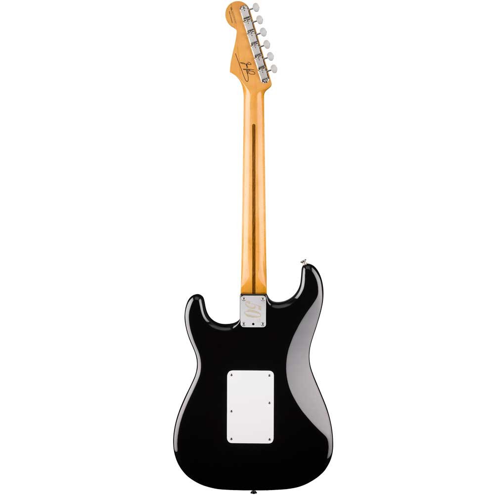 Fender Artist Dave Murray Signature Series Limited Edition 50th Anniversary Stratocaster Rosewood Fingerboard HSH with Deluxe Gig Bag Black 0141010306