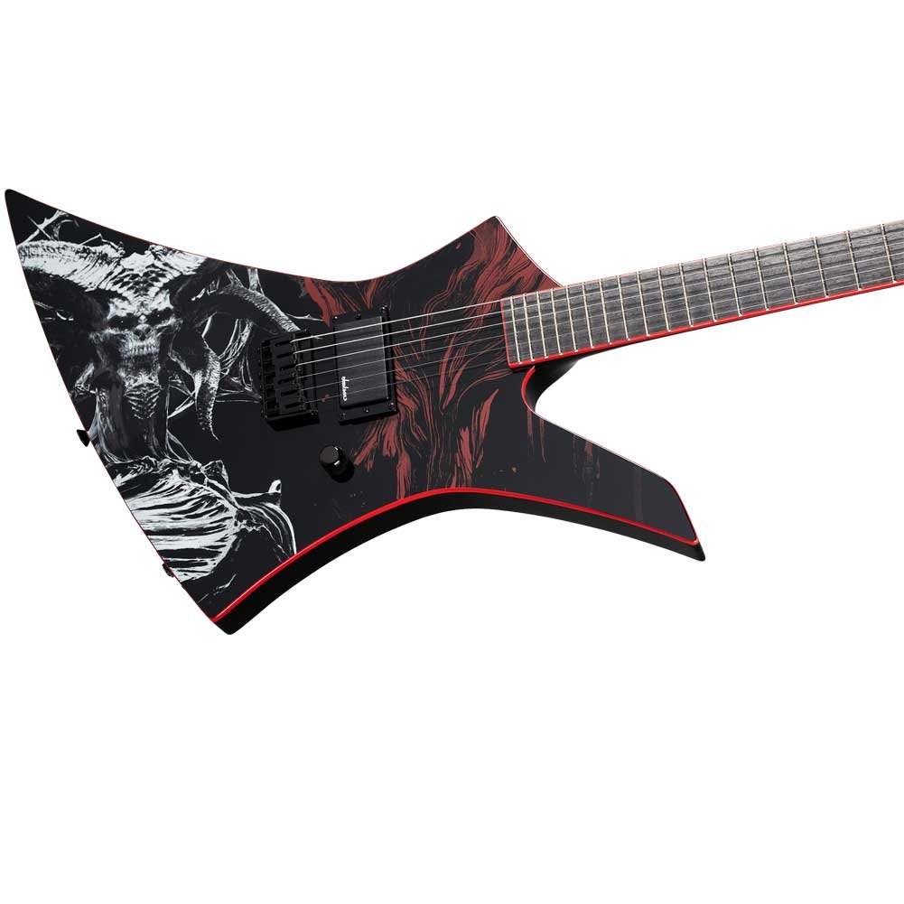 Jackson X Series Limited Diablo Kelly "Lord of Hatred" Artwork Electric Guitar with Gig Bag 2919988539 Jackson X Series Limited Diablo Kelly "Lord of Hatred" Artwork Electric Guitar with Gig Bag 2919988539