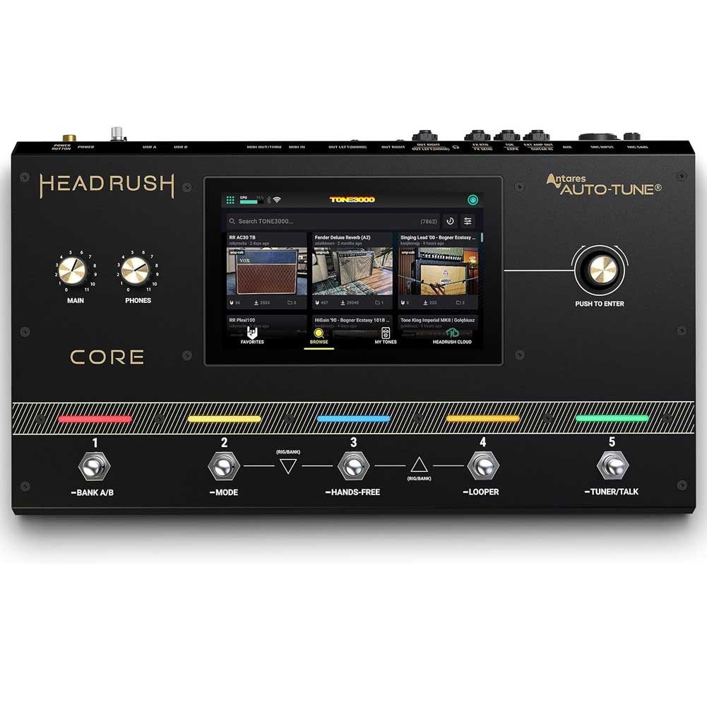 HeadRush Core The Open Tone Guitar Multi-Effects and Amp Modeler HeadRush Core The Open Tone Guitar Multi-Effects and Amp Modeler
