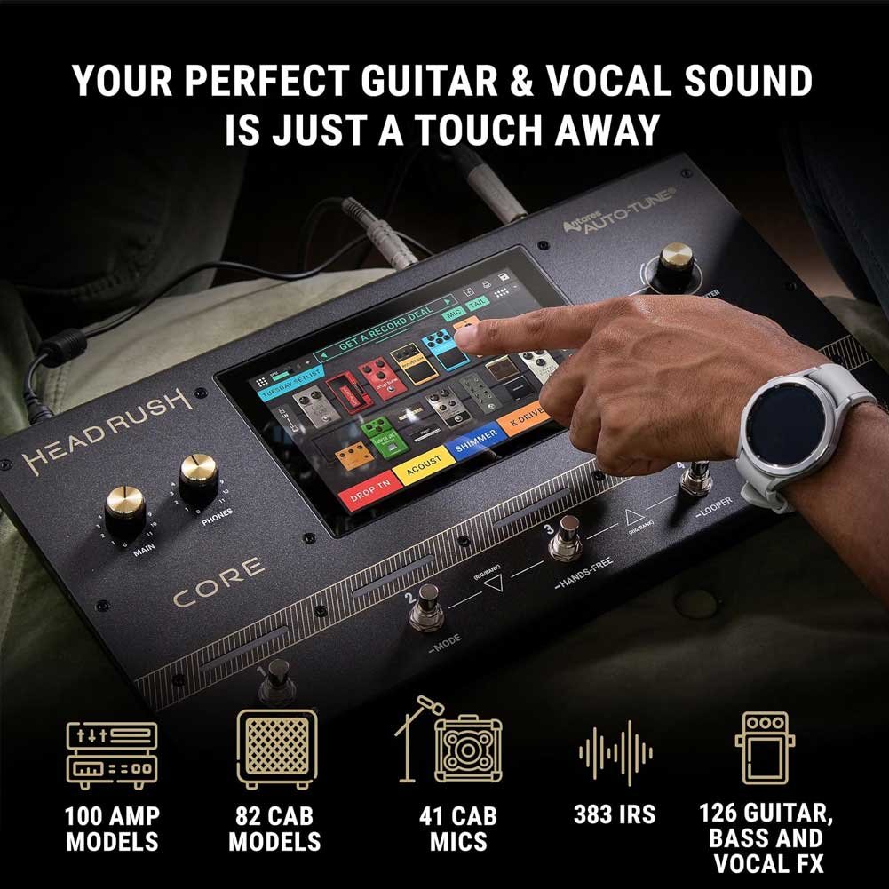 HeadRush Core The Open Tone Guitar Multi-Effects and Amp Modeler HeadRush Core The Open Tone Guitar Multi-Effects and Amp Modeler
