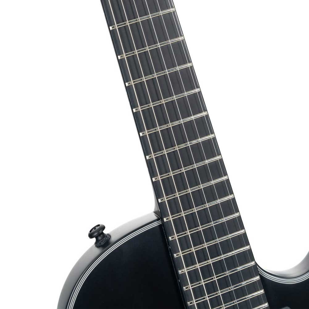 Cort CR300MT BKS Black Satin Micarta Fingerboard Electric Guitar 6 Strings with Gig Bag