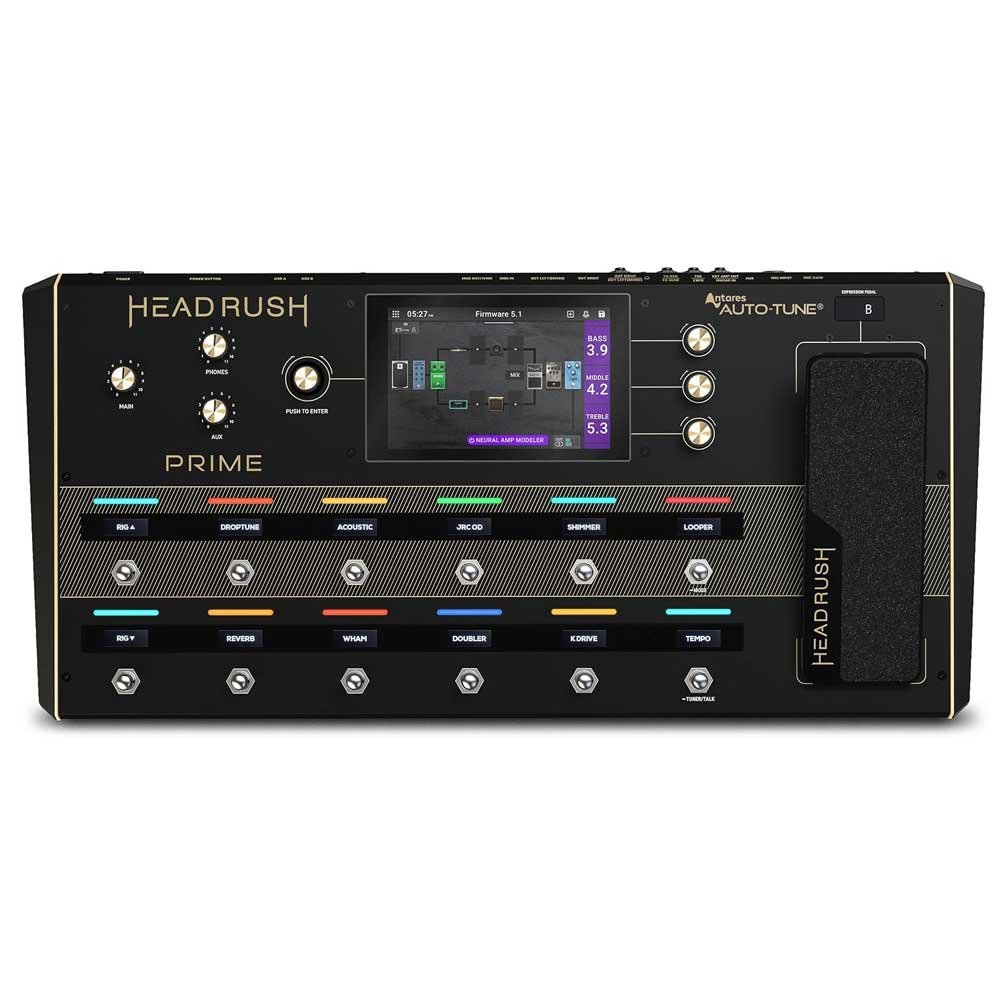 HeadRush Prime Guitar and Vocal Multi Effects Pedal and Amp Modelling Processor HeadRush Prime Guitar and Vocal Multi Effects Pedal and Amp Modelling Processor