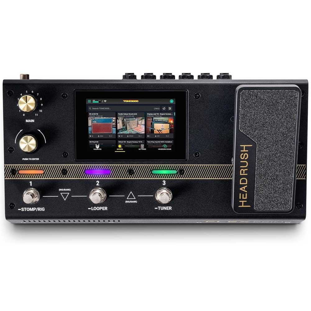 HeadRush Flex Prime Guitar Multi Effects Pedal and Amp Modelling Processor HeadRush Flex Prime Guitar Multi Effects Pedal and Amp Modelling Processor