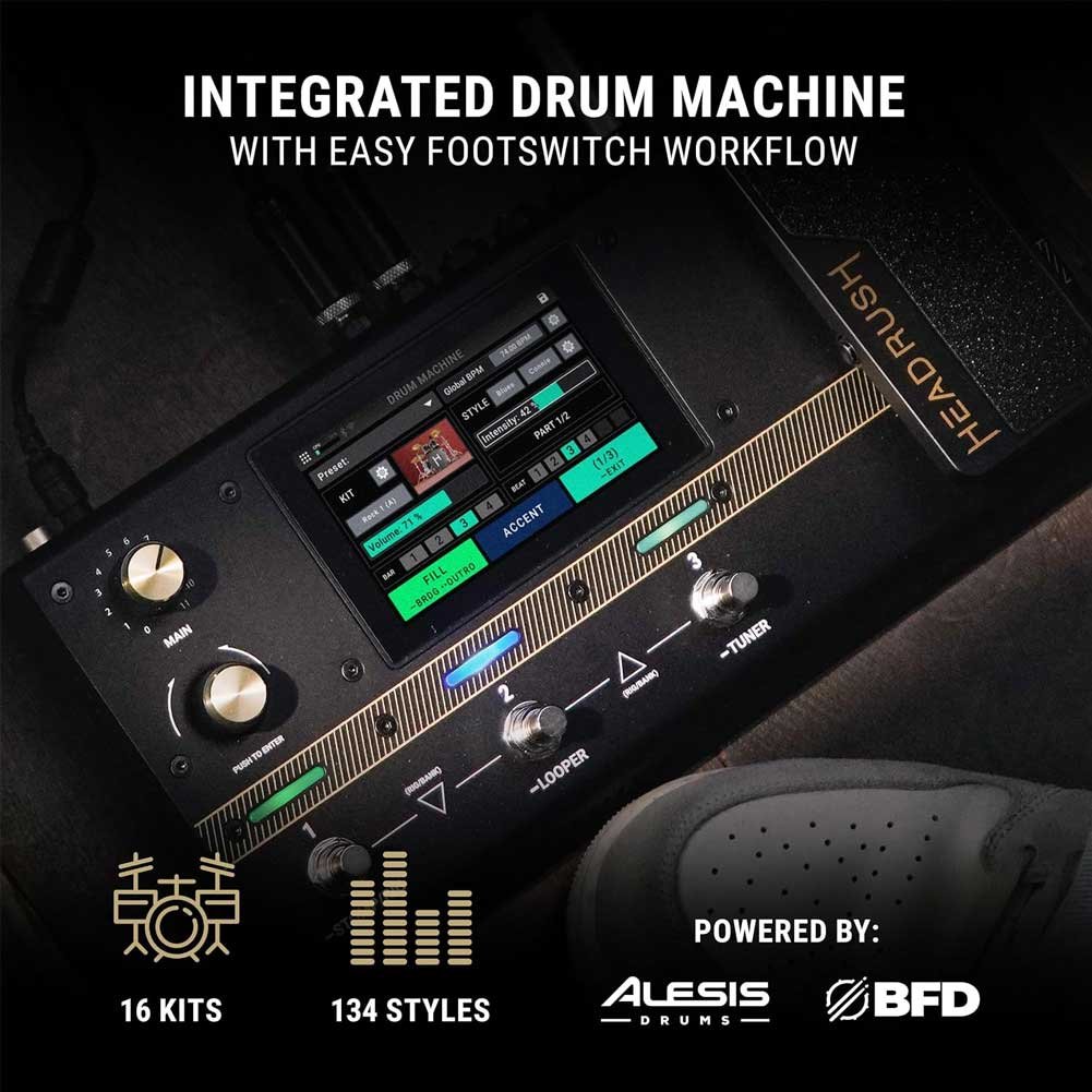 HeadRush Flex Prime Guitar Multi Effects Pedal and Amp Modelling Processor HeadRush Flex Prime Guitar Multi Effects Pedal and Amp Modelling Processor
